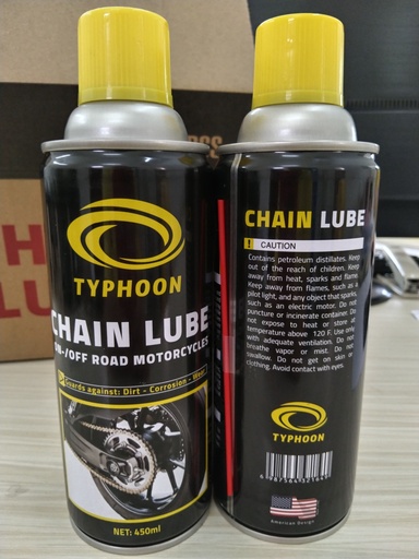 [T17] Typhoon Chain Lube زيت تشحيم السلاسل من تايفون