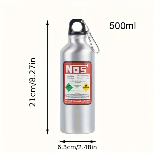 [WB01] NOS Water Bottle - Silver