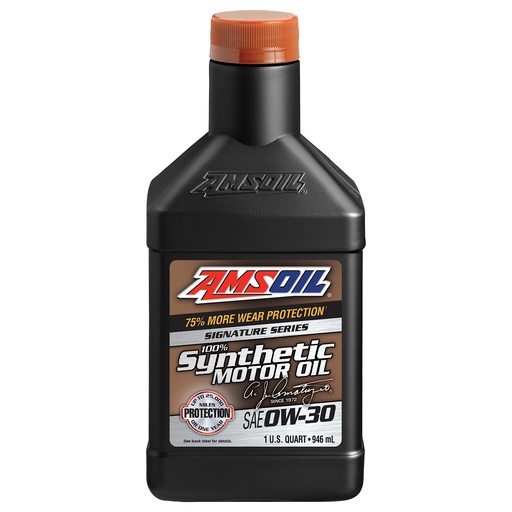 [AZOQT] AMSOIL Signature Series 0W-30 Motor Oil زيت مكينة سيجنتشر من امزويل