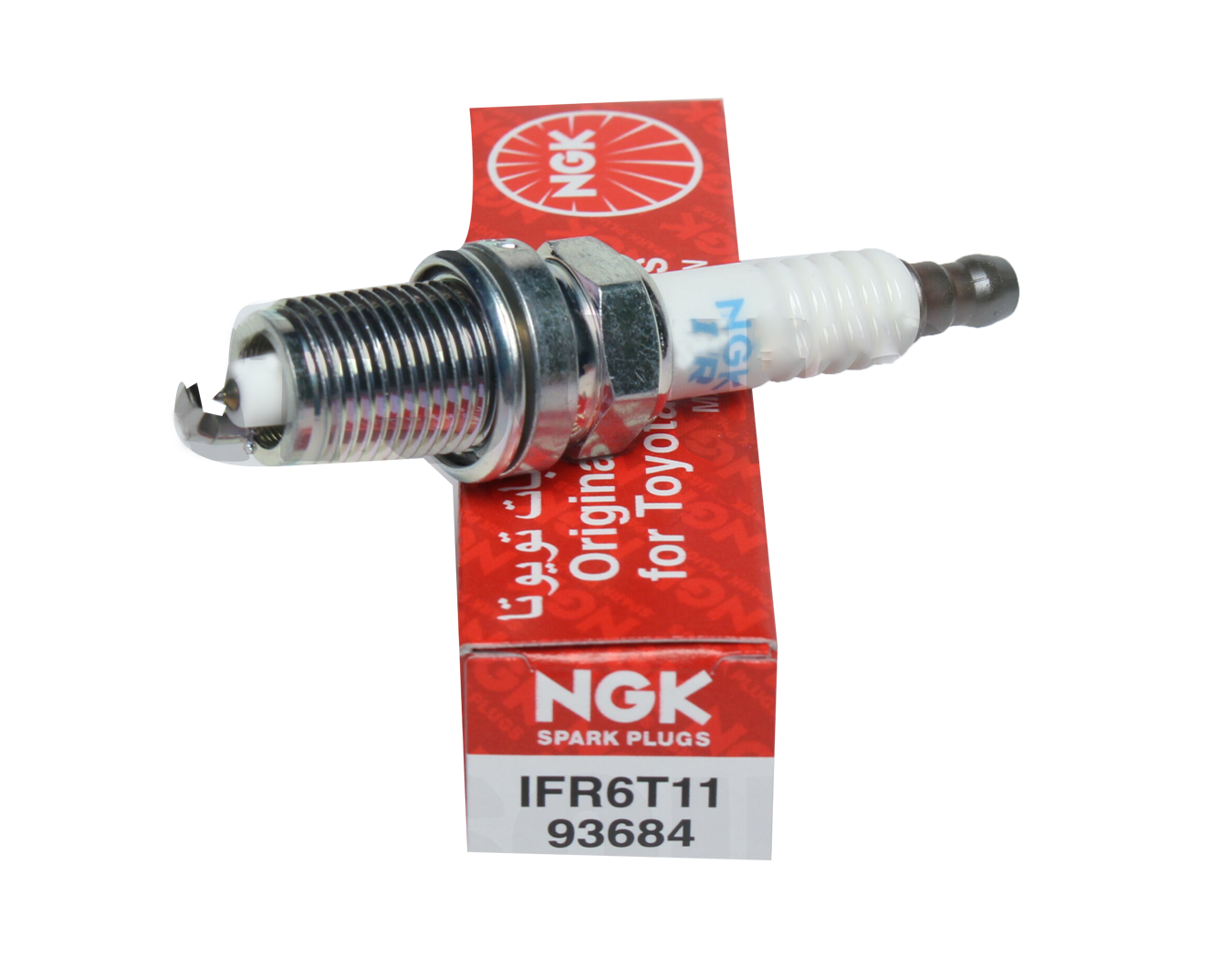[IFR6T11 - 93684] IFR6T11 - NGK شمعات إشعال ليزر إيريديوم من 